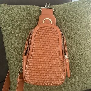 Anthropologie Liberty Woven Sling Bag